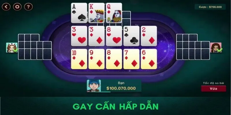 Game bài mậu binh cực hot