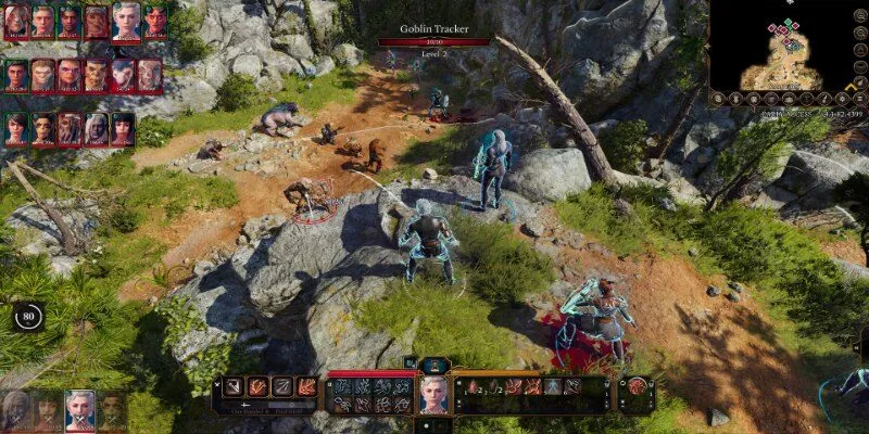 Nhóm nhân vật chính Baldur’s Gate 3 và khung cảnh hành trình